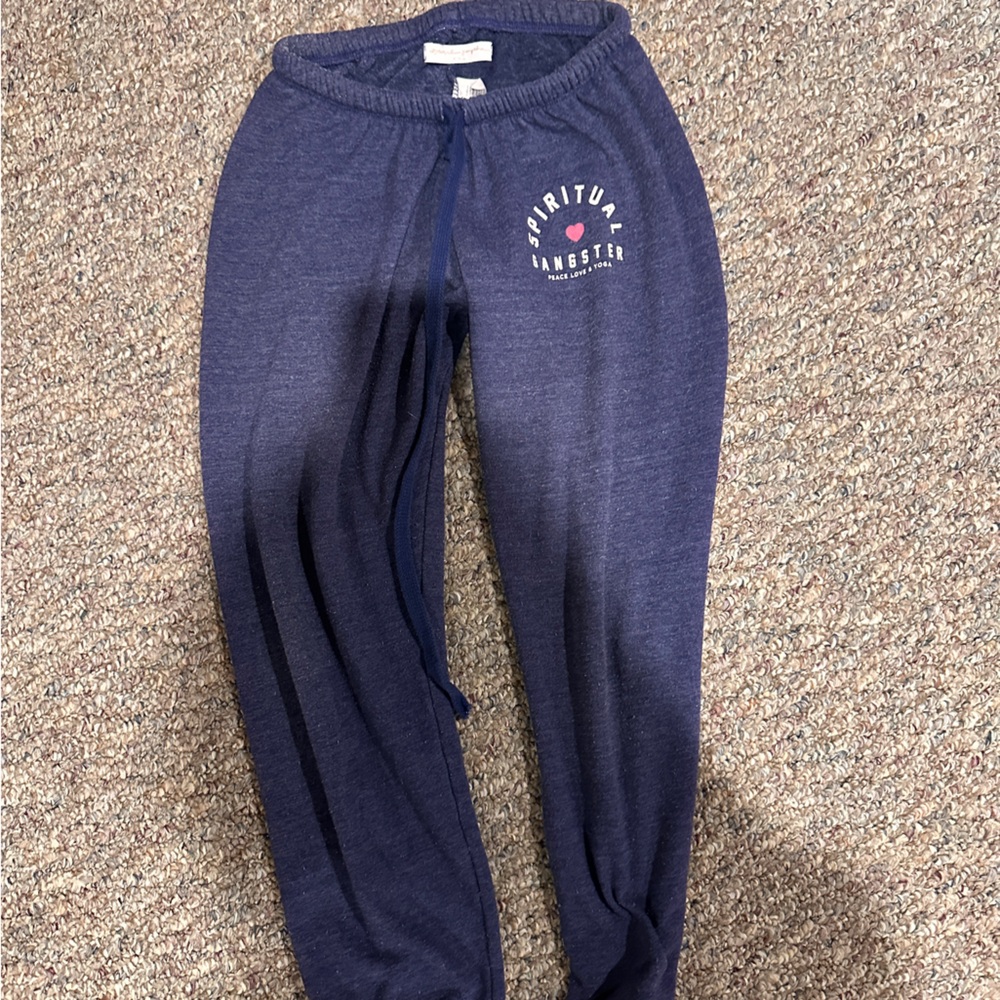 Spiritual Gangster Blue Joggers